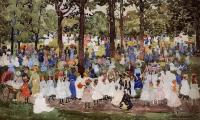 Prendergast, Maurice Brazil - May Day, Central Park